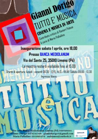 Mostra Dorigo - Limena (PD) (1 Aprile / 15 Settembre 2017)