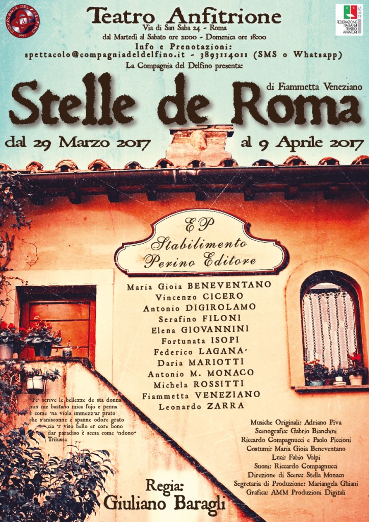 Teatro: Stelle de Roma - Roma (29 Marzo / 9 Aprile 2017)