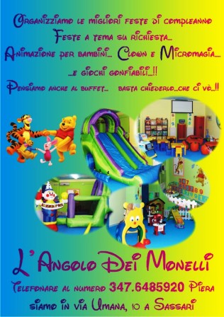 Animazione Sassari: L'Angolo dei Monelli
