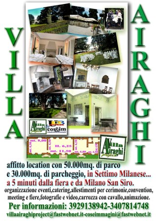 Location Lombardia: Villa Airaghi