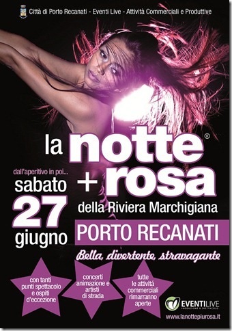 La Notte più Rosa - Porto Recanati (MC) (27 Giugno 2015)