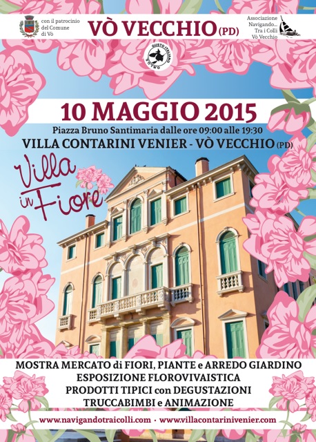 Villa in fiore - Vò Vecchio (PD) (10 Maggio 2015)