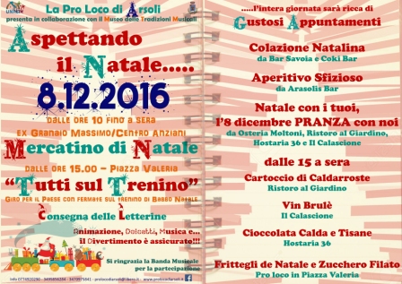 Mercatino di Natale - Arsoli (RM) (8 Dicembre 2016)