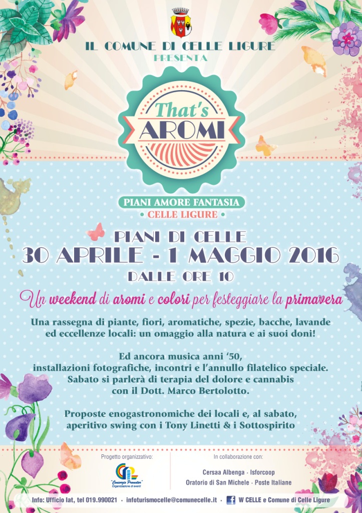 That's Aromi - Celle Ligure (SV) (30 Aprile / 1 Maggio 2016)