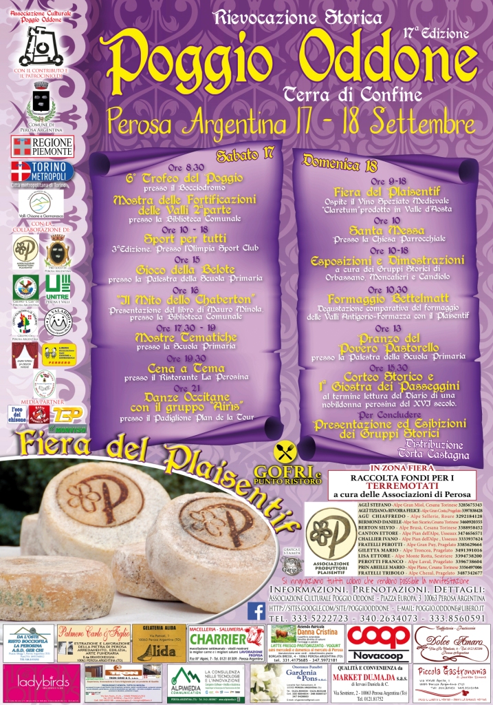 Rievocazione storica - Perosa Argentina (TO) (17/18 Settembre 2016)