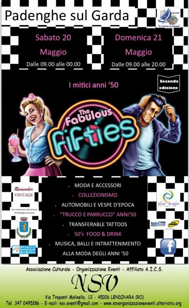The Fabulous Fifties - Padenghe sul Garda (BS) (20/21 Maggio 2017)